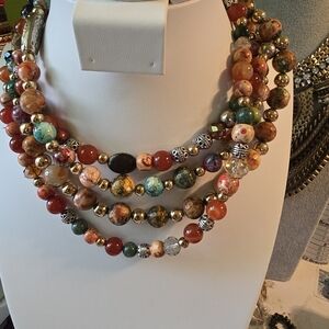 Multicolor Beaded Necklace